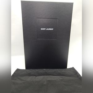 1 Empty Saint Laurent Box and 1 Laurent bag